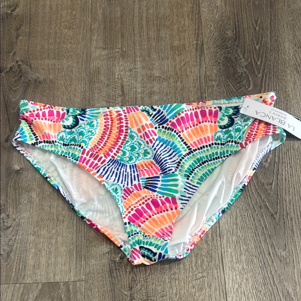 La Blanca Multicolor Swim Bottom